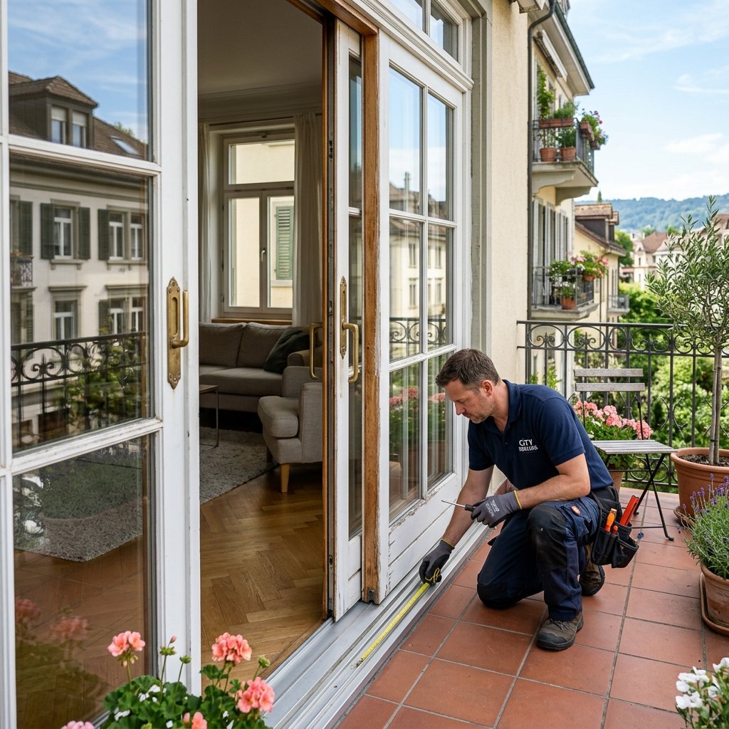 Balcony Sliding Door Repair